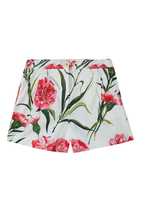 Happy Garden Carnation Shorts